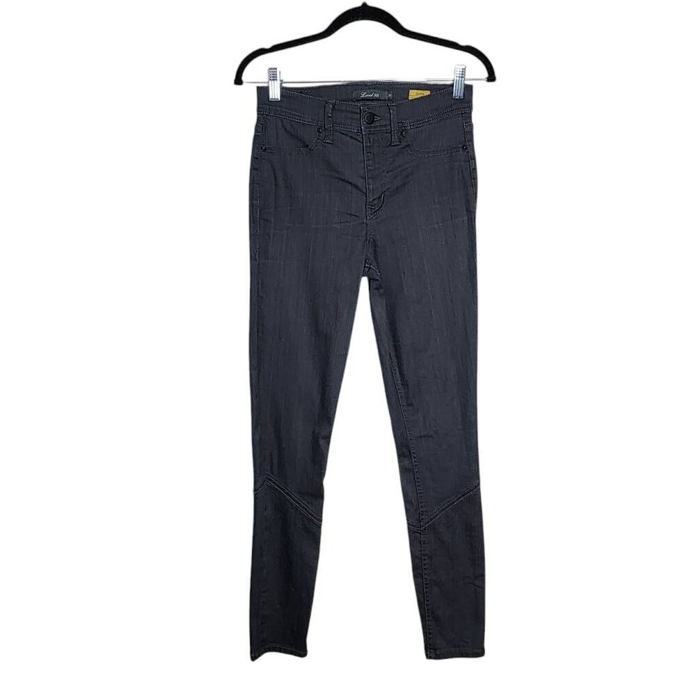 Level 99 Charcoal Gray Tanya High-Rise Skinny Jeans Size 27 Gray Jeggings